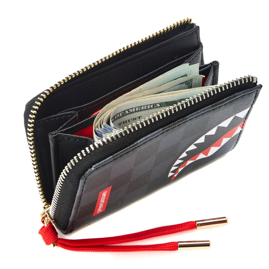 Spucci Split Wallet - Black