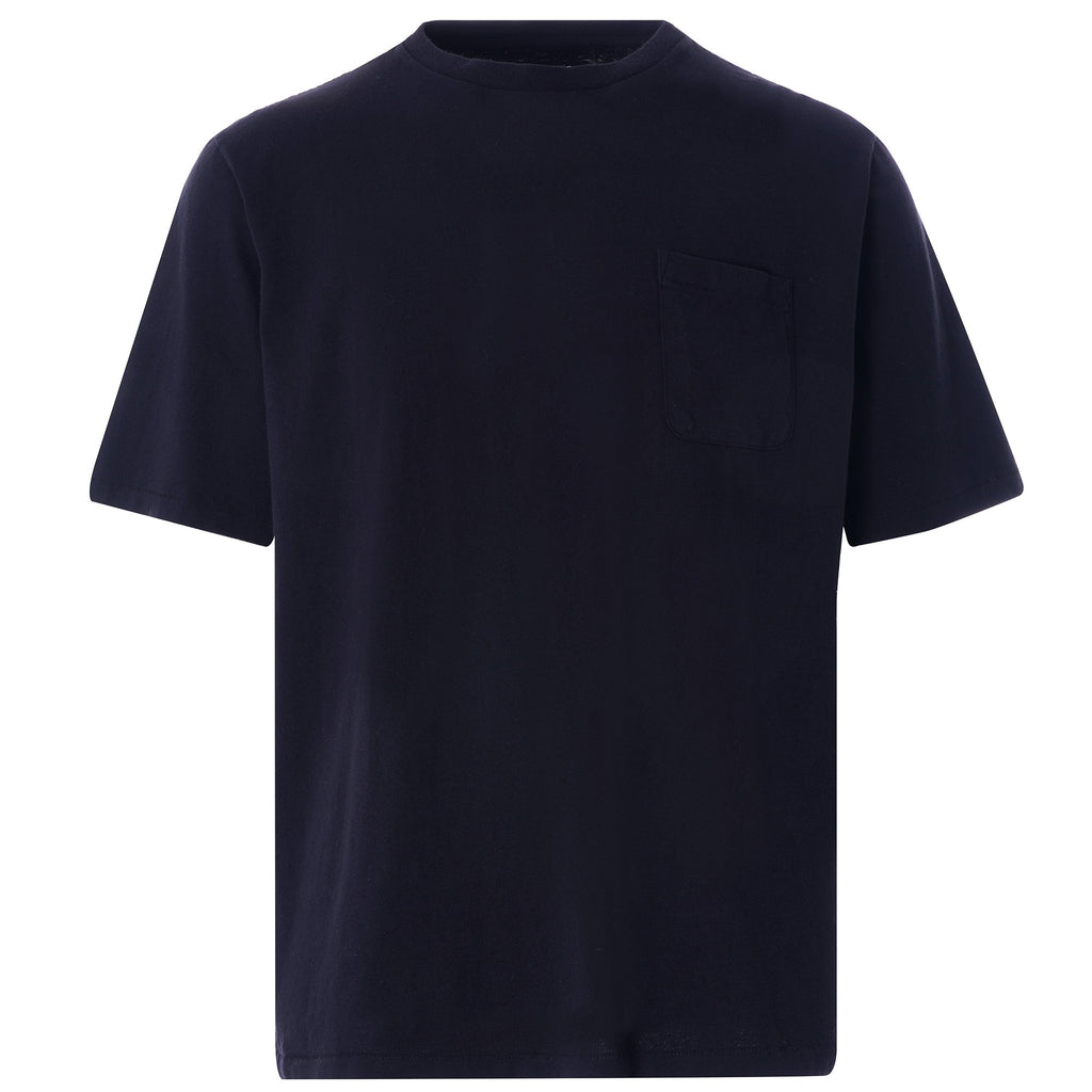 18/1 Jersey S/S Pocket Tee - Black