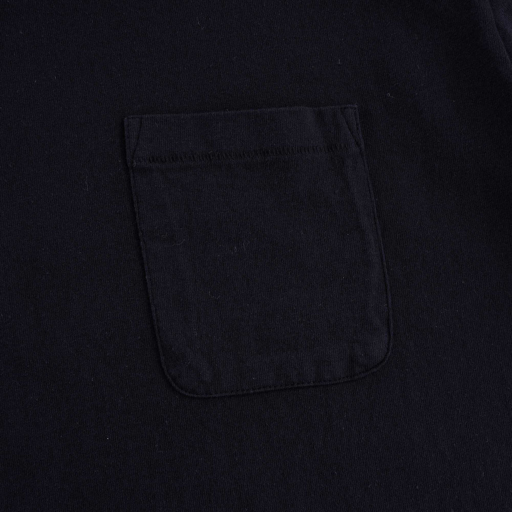18/1 Jersey S/S Pocket Tee - Black