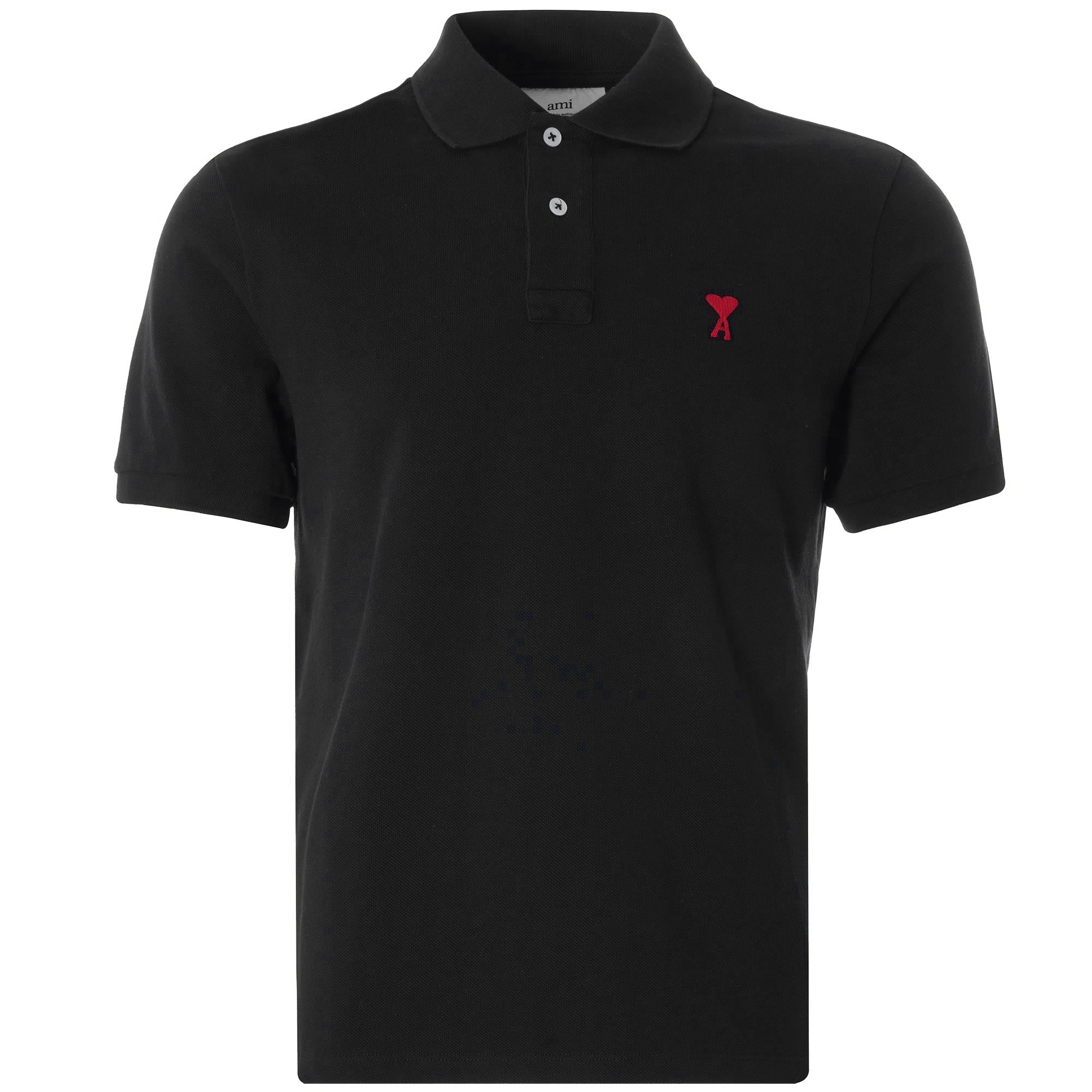 Ami De Coeur Polo Shirt - Black