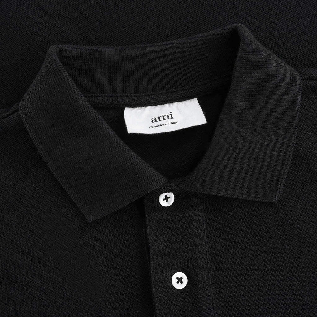 Ami De Coeur Polo Shirt - Black