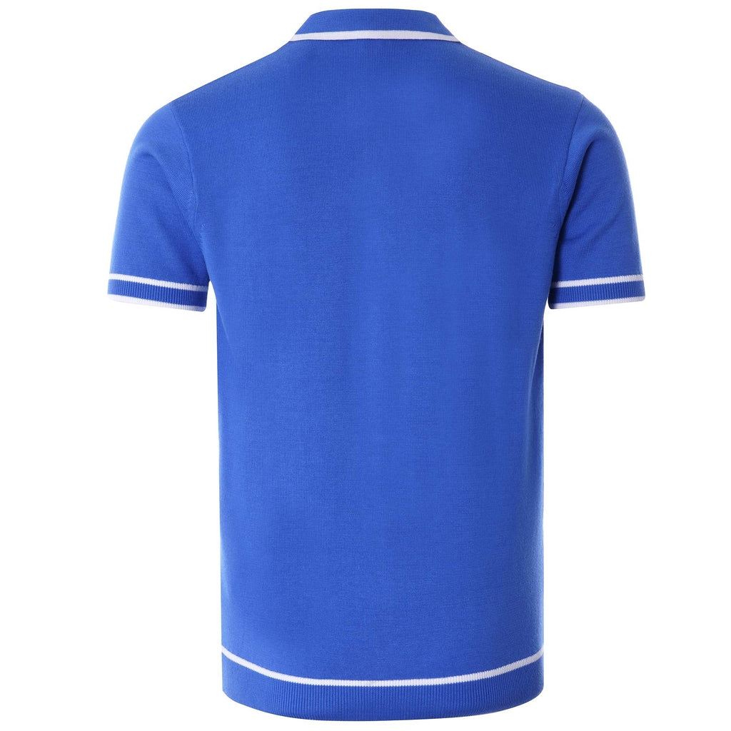 Peck Knitted Polo Shirt - Carolina