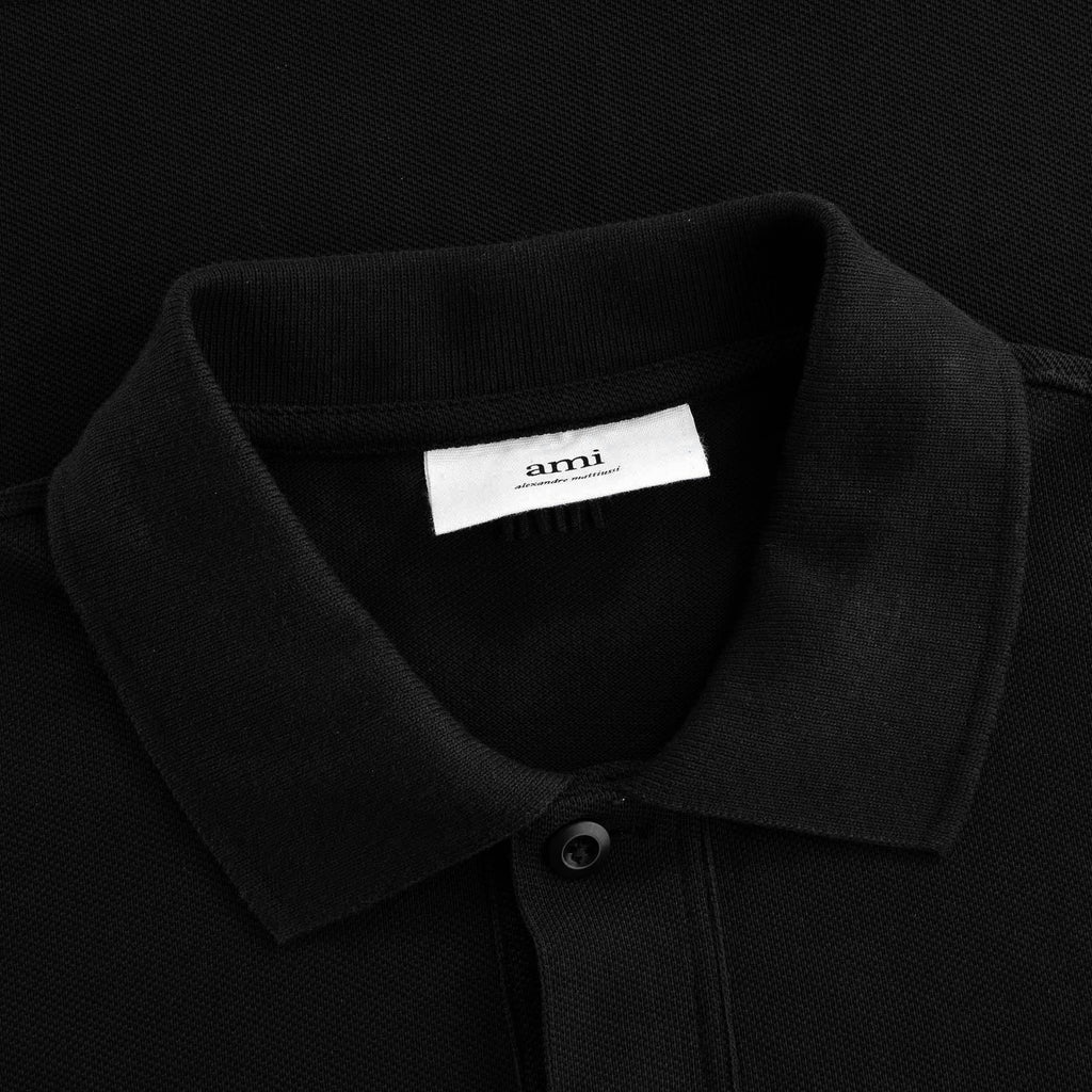 Ami De Coeur Polo Shirt - Black