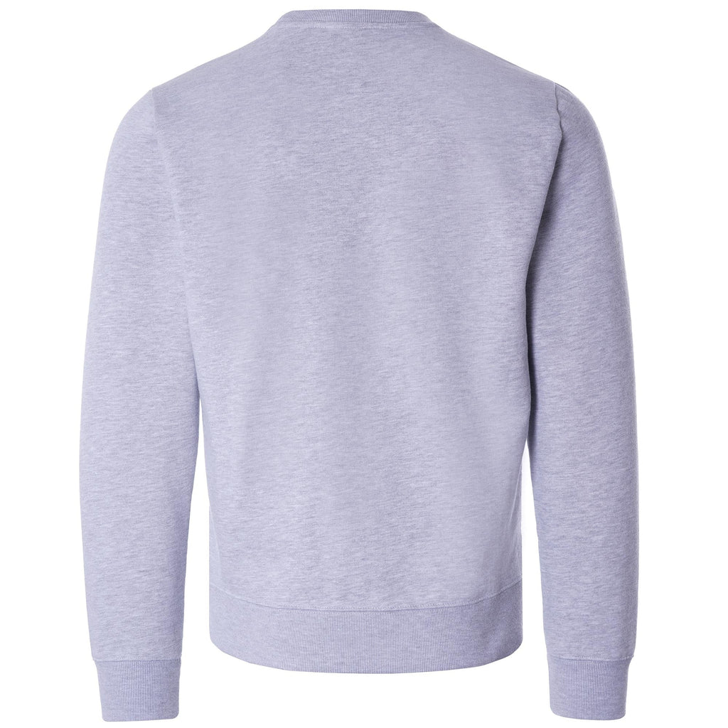 Big Fox Embroidery Regular Sweatshirt - Grey Melange