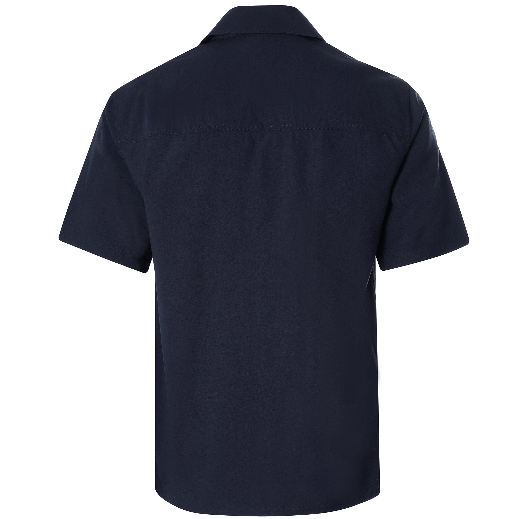 Ami Embroidery Short Sleeve Shirt - Navy