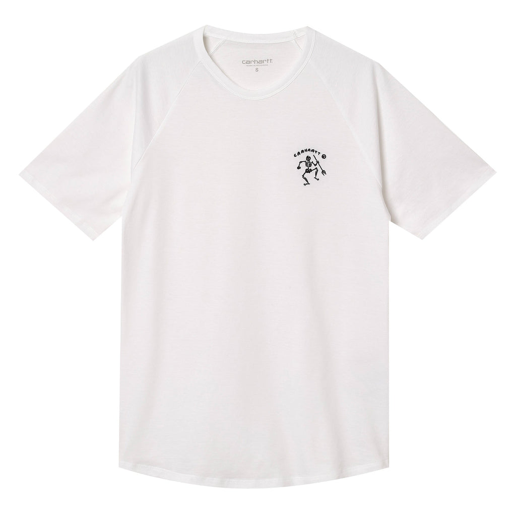 Womens Misfortune T-Shirt - White/Black