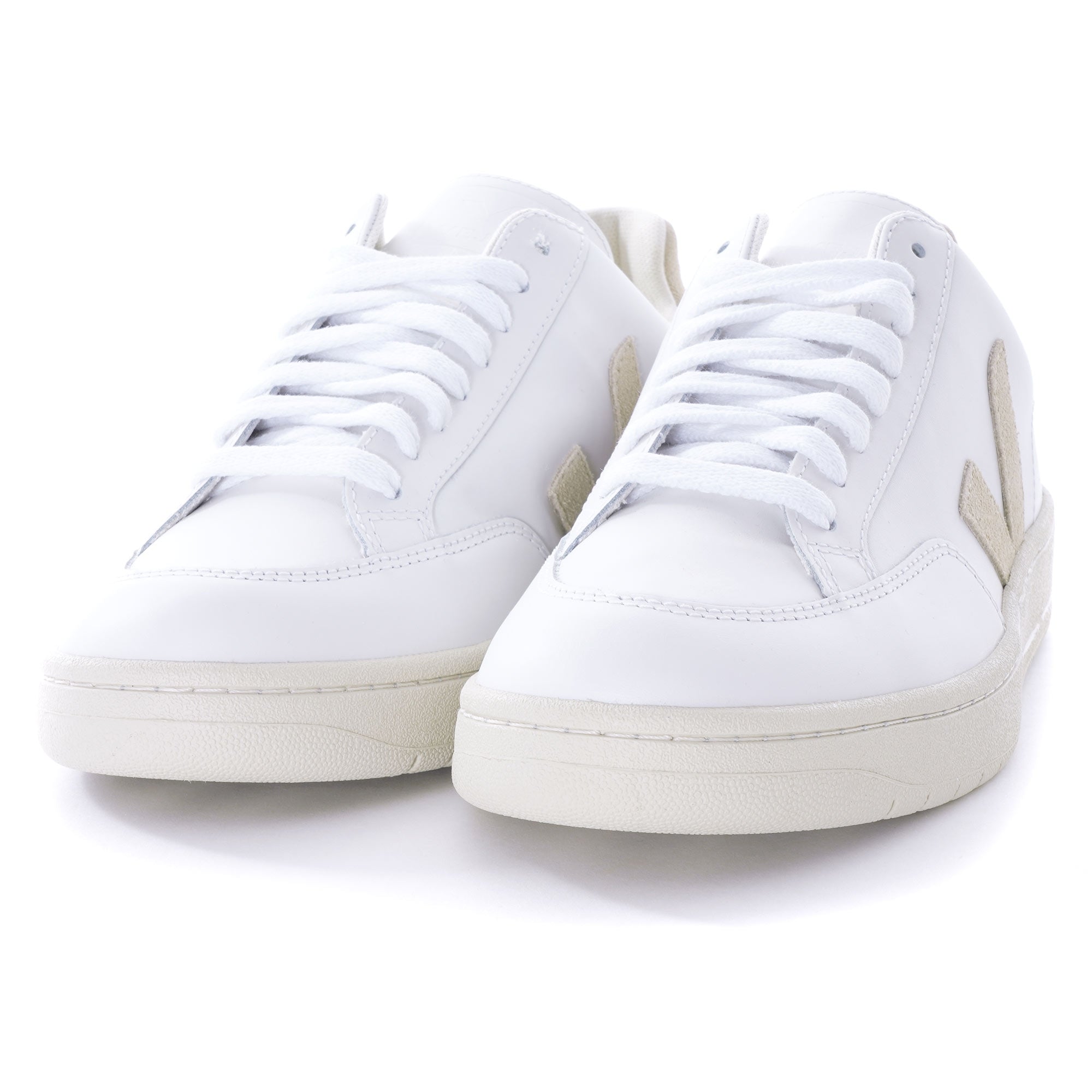 Womens V-12 Leather - White/Sable