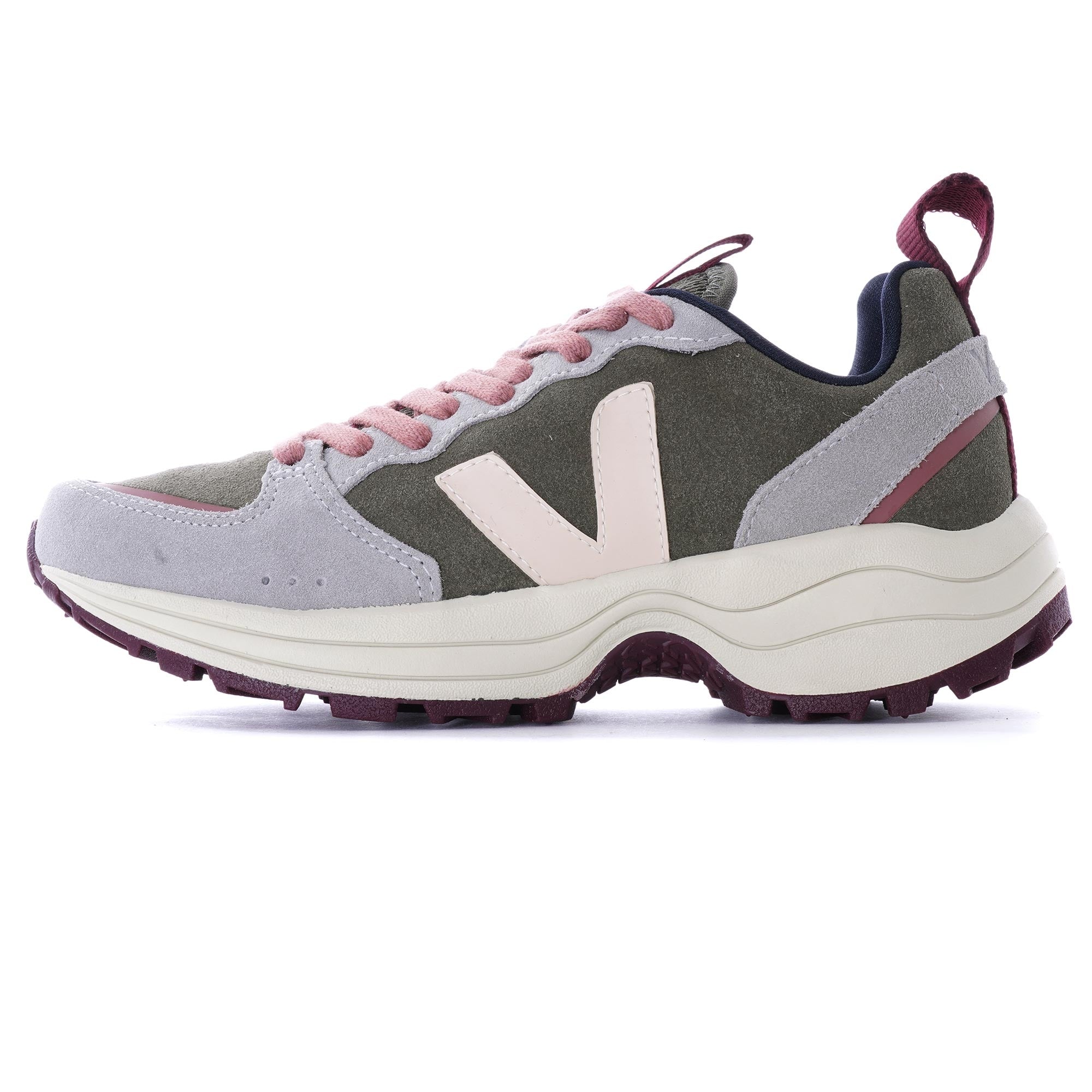 Womens Venturi Suede - Kaki/Sable/Oxford Grey
