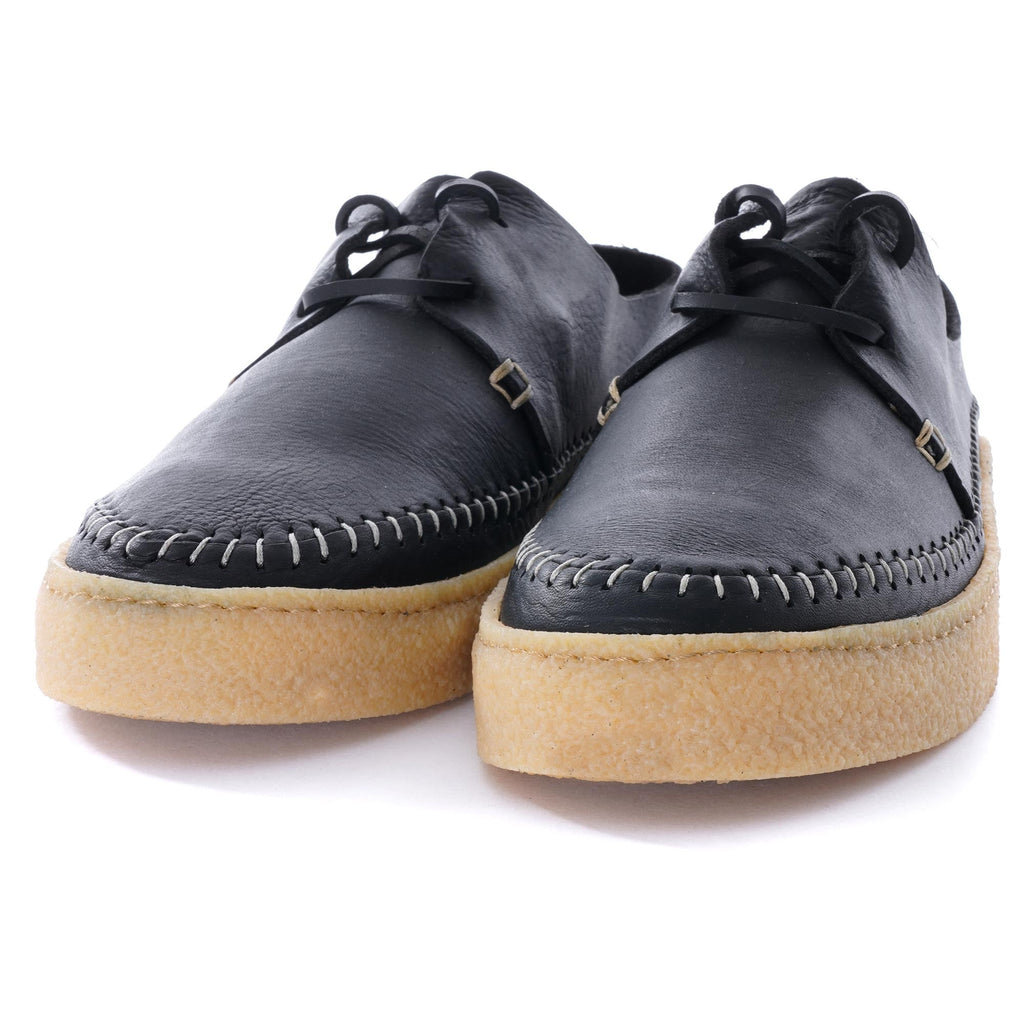 Hitch Tumbled Leather Shoe - Black
