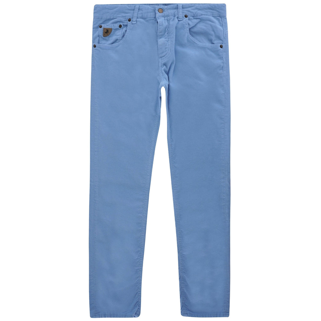 Sierra Thin Cord Jeans - Sky Blue
