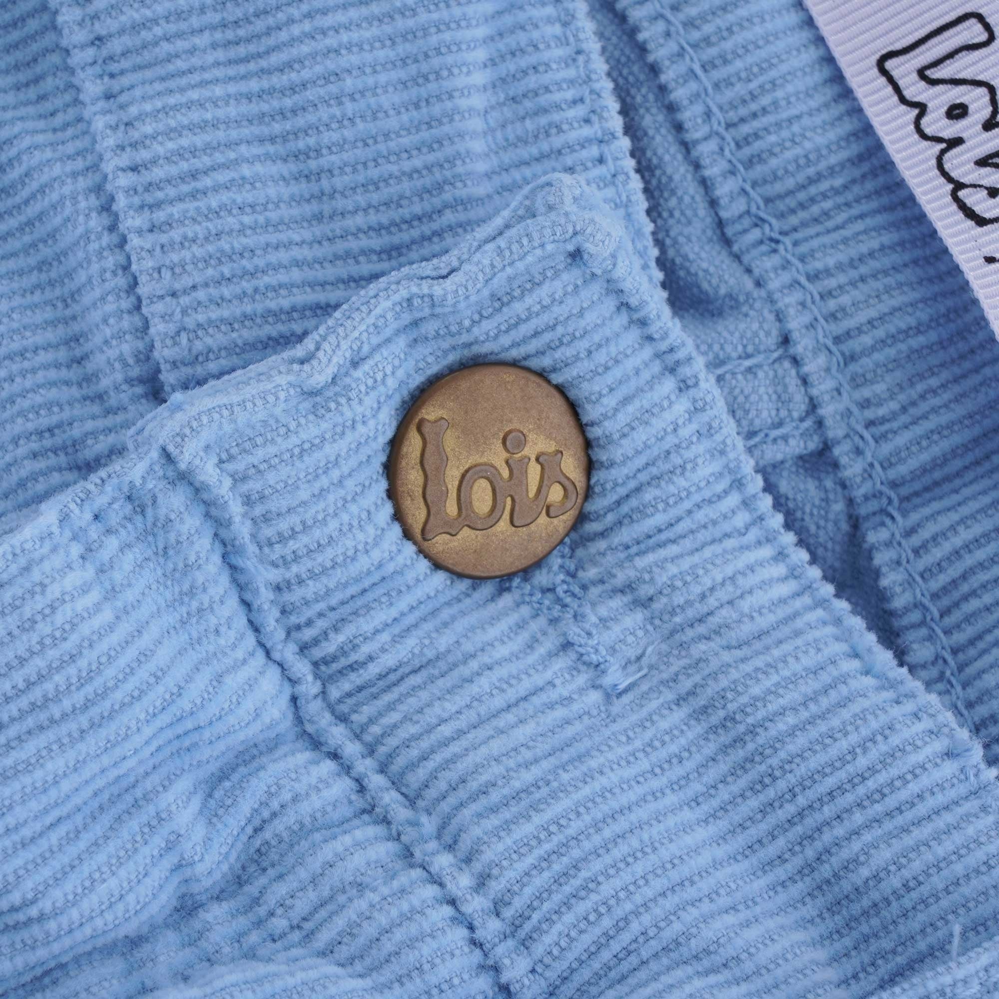 Sierra Thin Cord Jeans - Sky Blue