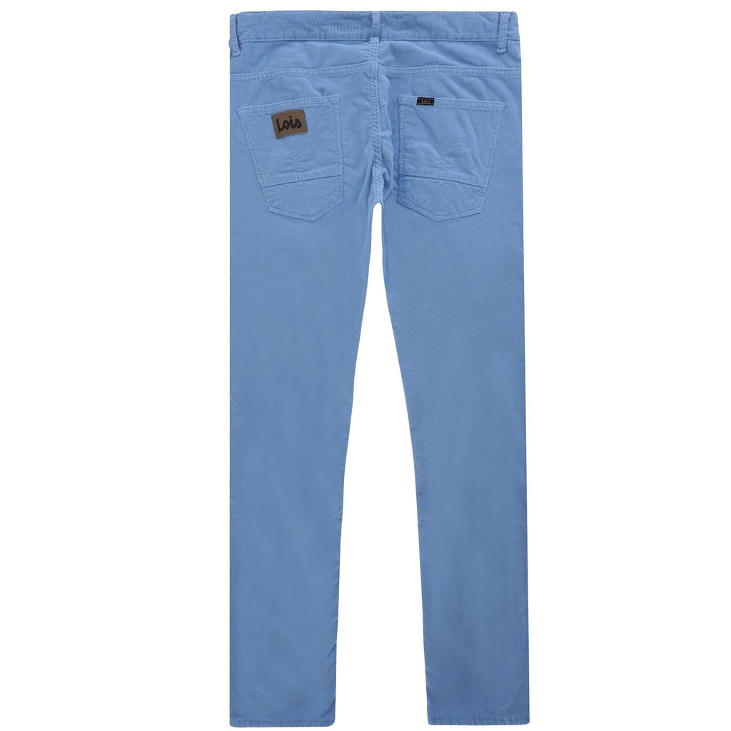 Sierra Thin Cord Jeans - Sky Blue