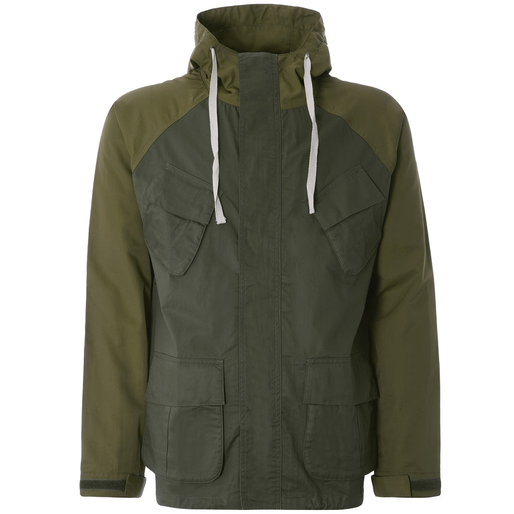 Two Tone Mountain Parka - Green
