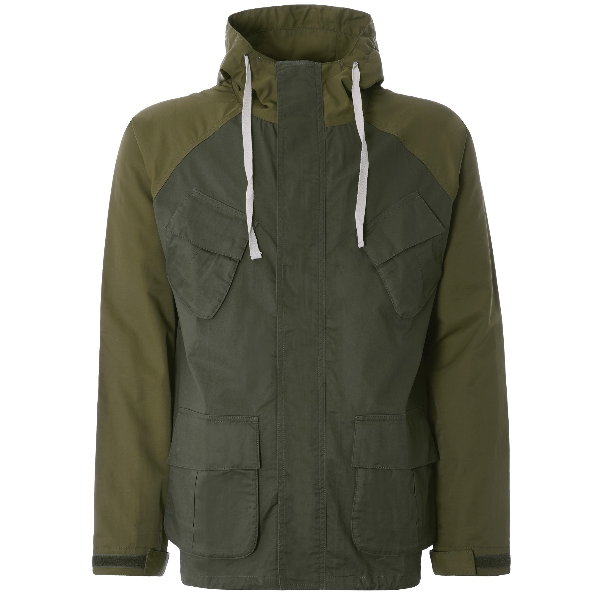 Two Tone Mountain Parka - Green