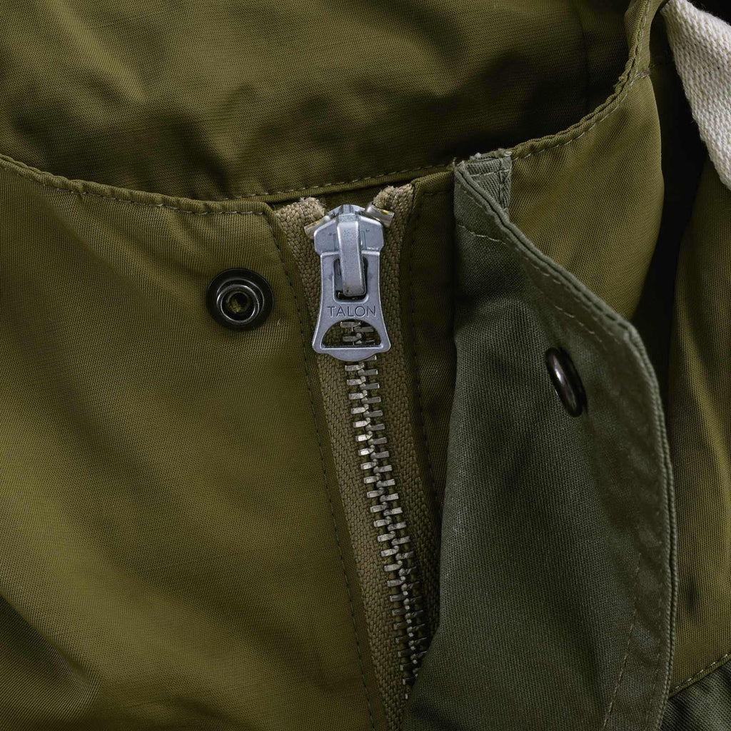 Two Tone Mountain Parka - Green