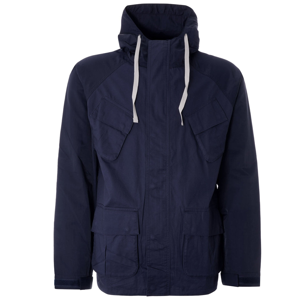 Two Tone Mountain Parka - Navy