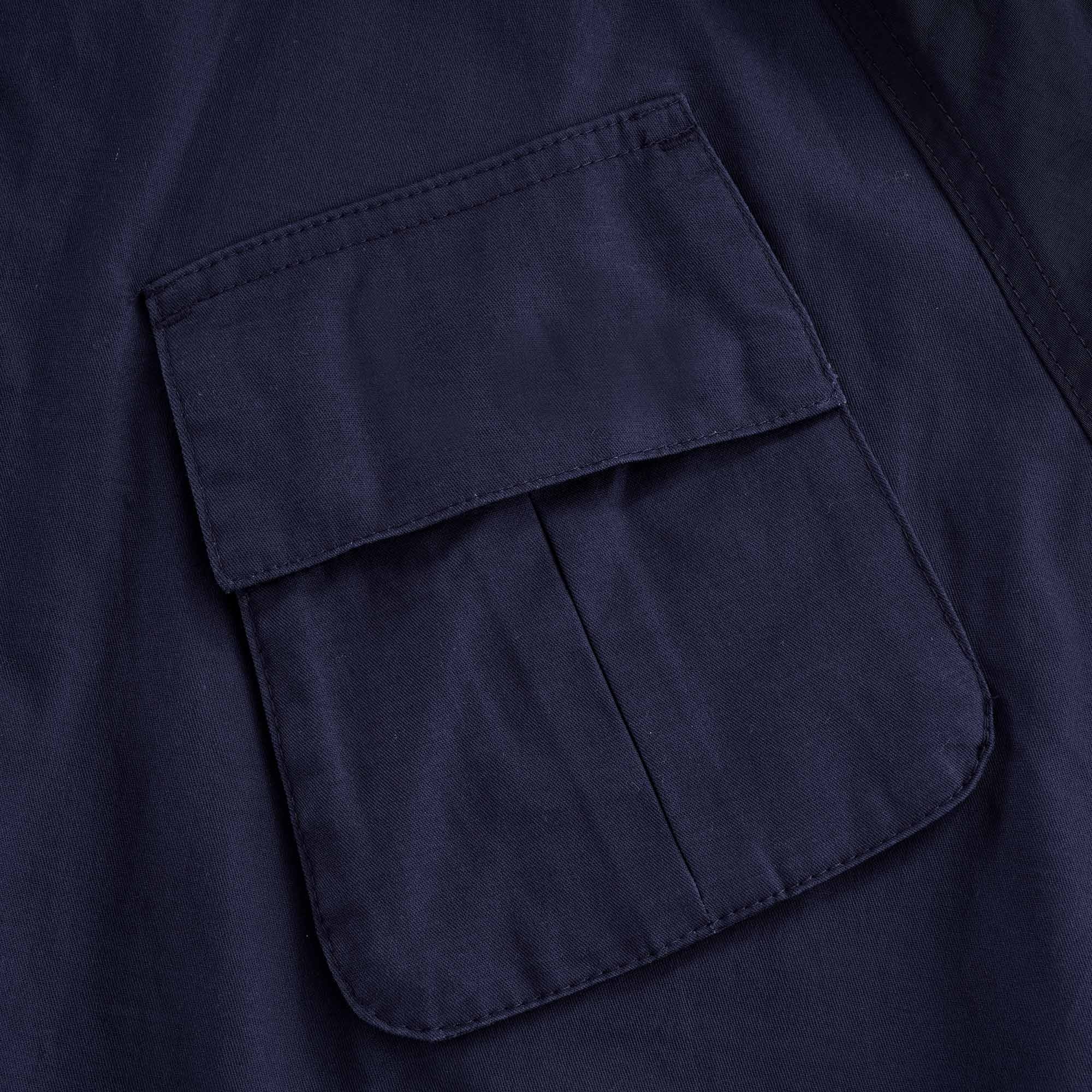 Two Tone Mountain Parka - Navy