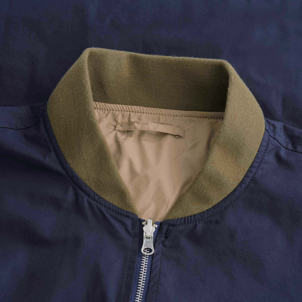 Big L2 Reversible Parka - Navy/Khaki