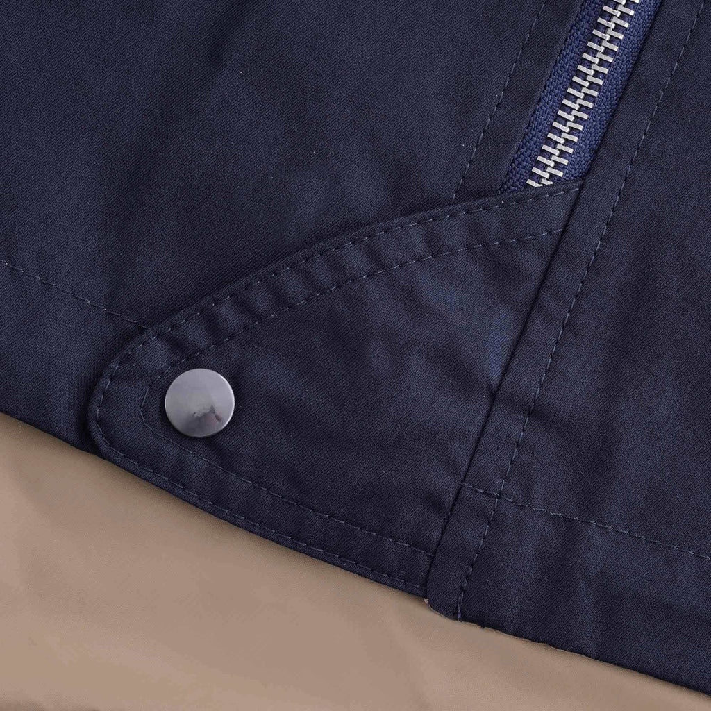 Big L2 Reversible Parka - Navy/Khaki