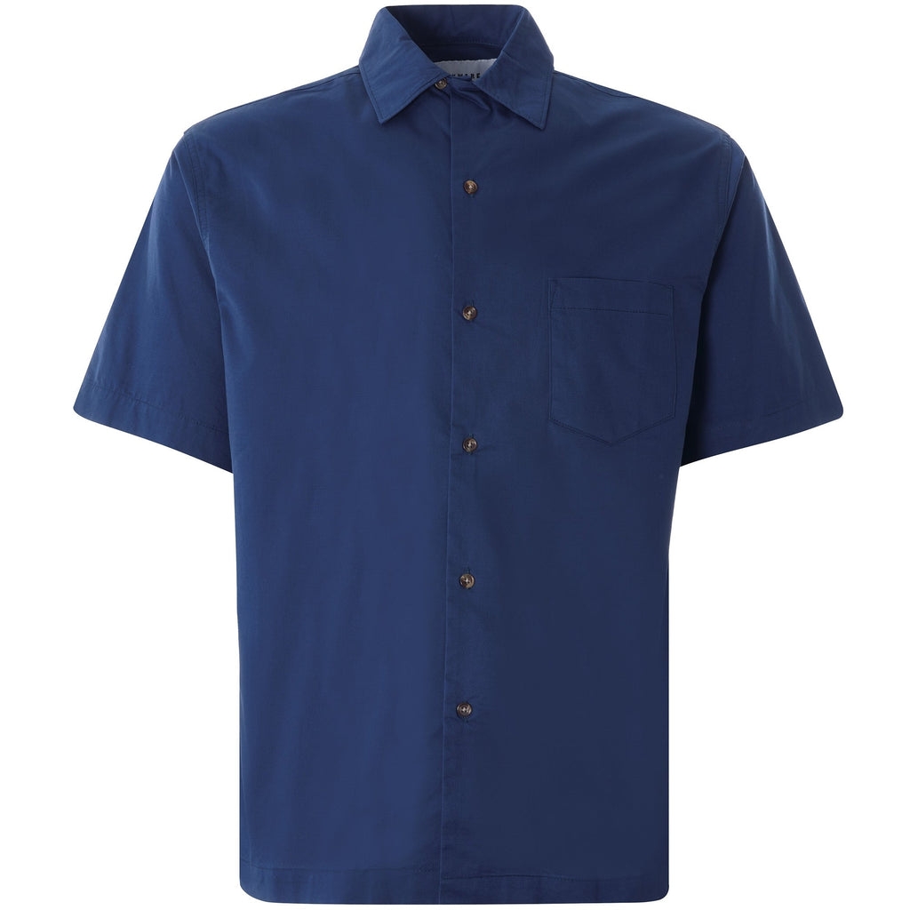 Oversized Cuba Shirt - Navy