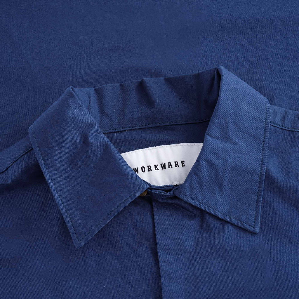 Oversized Cuba Shirt - Navy