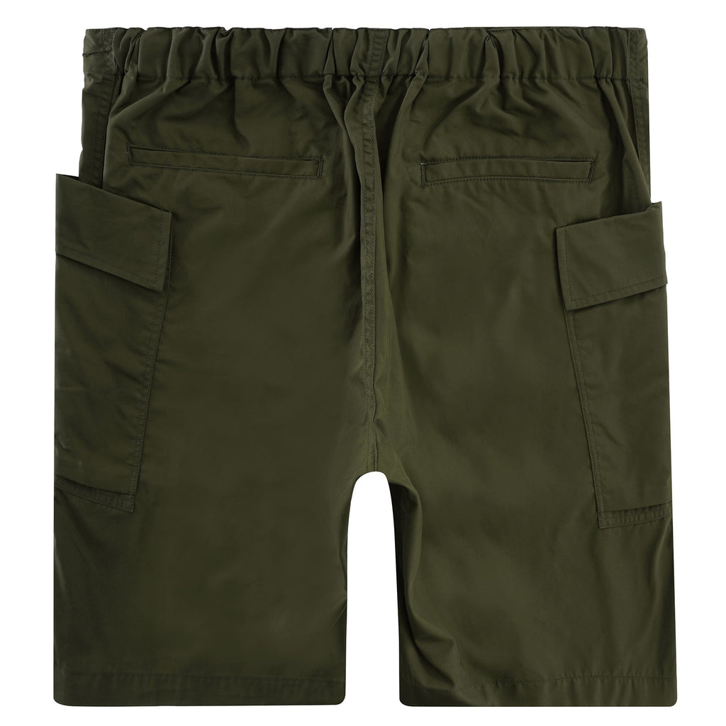 Side Pocket Shorts - Green