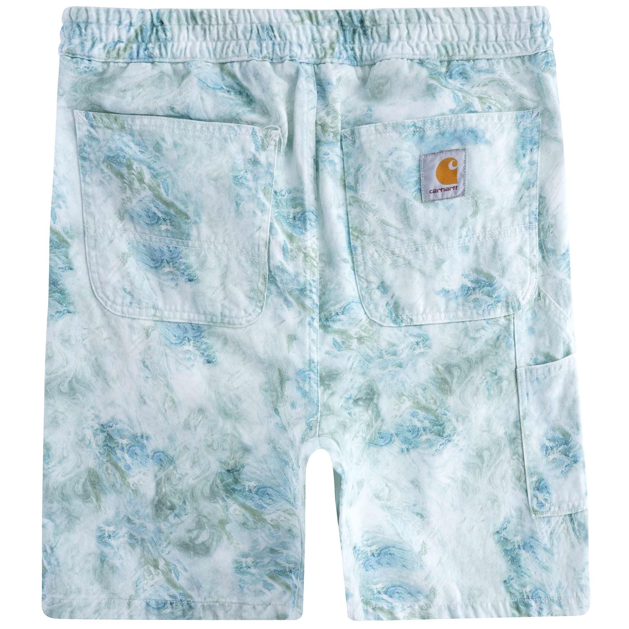 Marble Short - Marble Print Wave