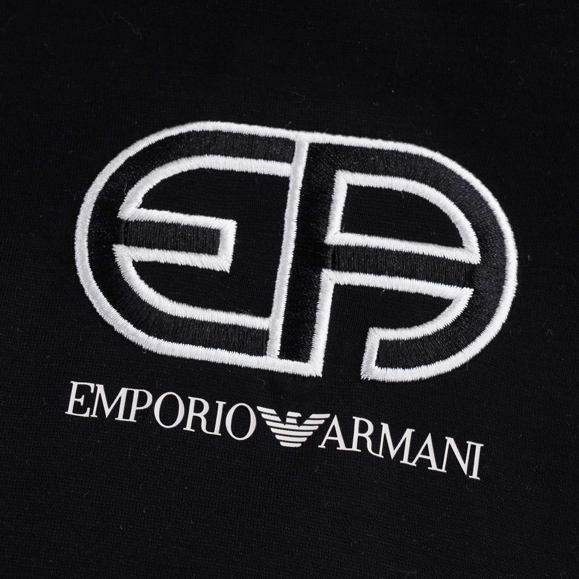 Tencel Blend Jersey T Shirt With R-EAcreate Logo Embroidery - Nero