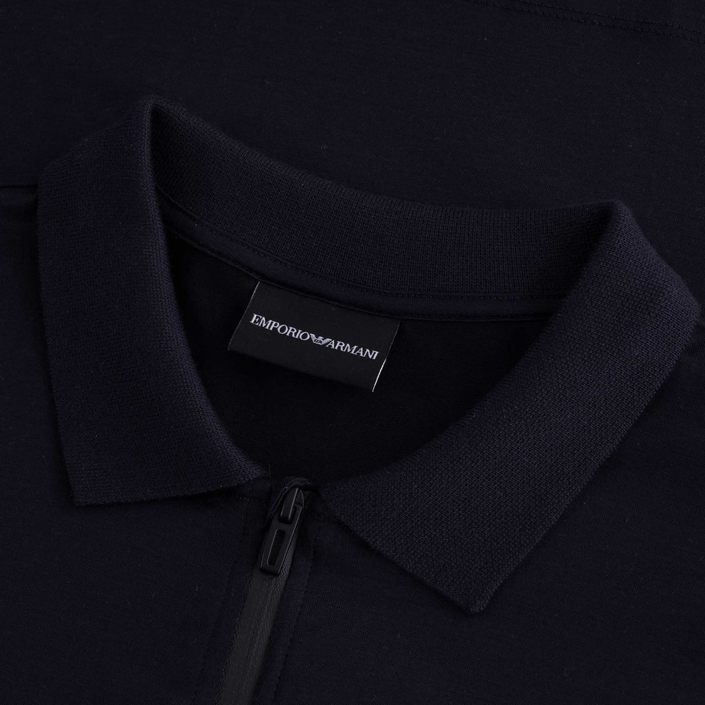 Travel Essentials Tencel Blend Polo Shirt - Blu Navy