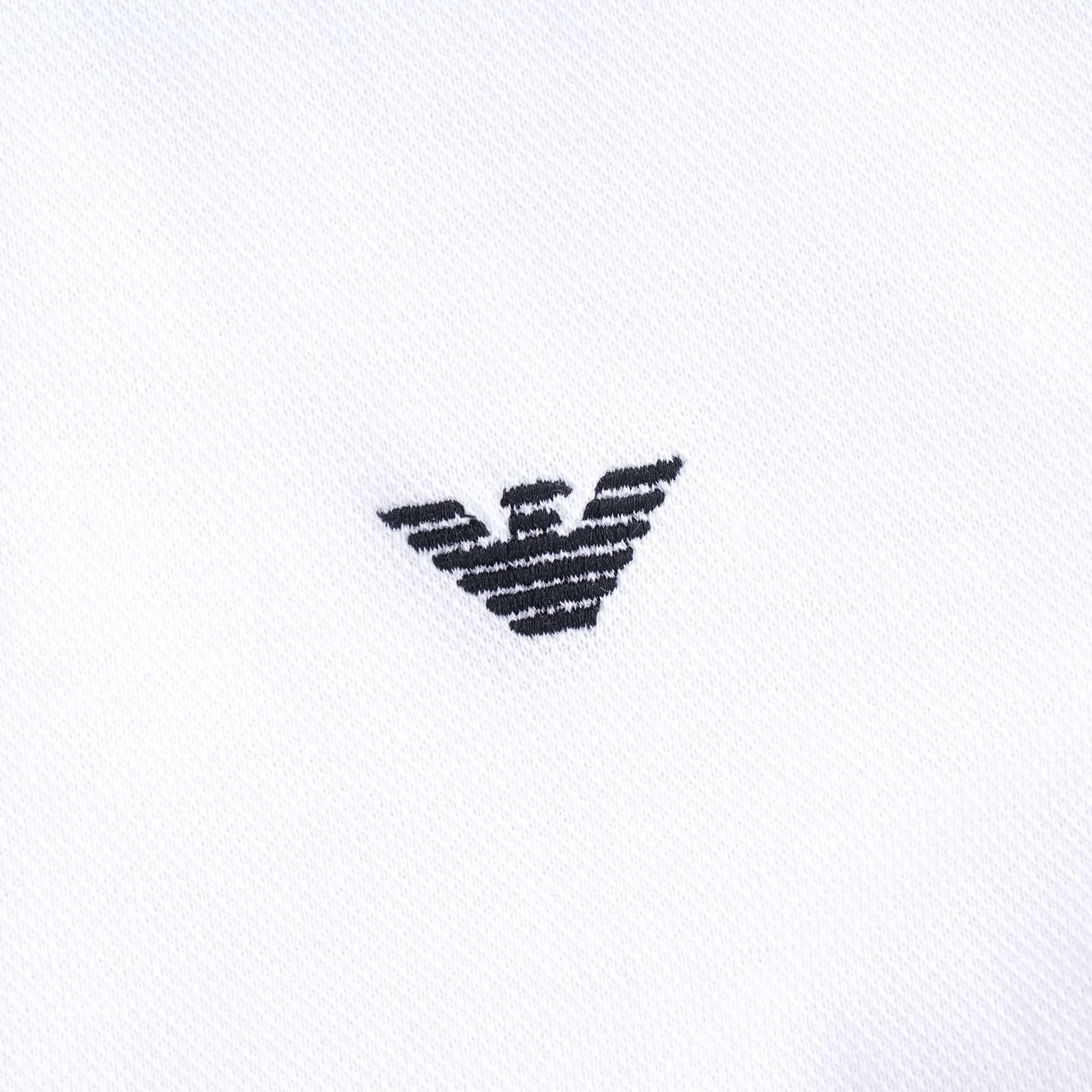 Mercerised Piqu Polo Shirt - Bianco