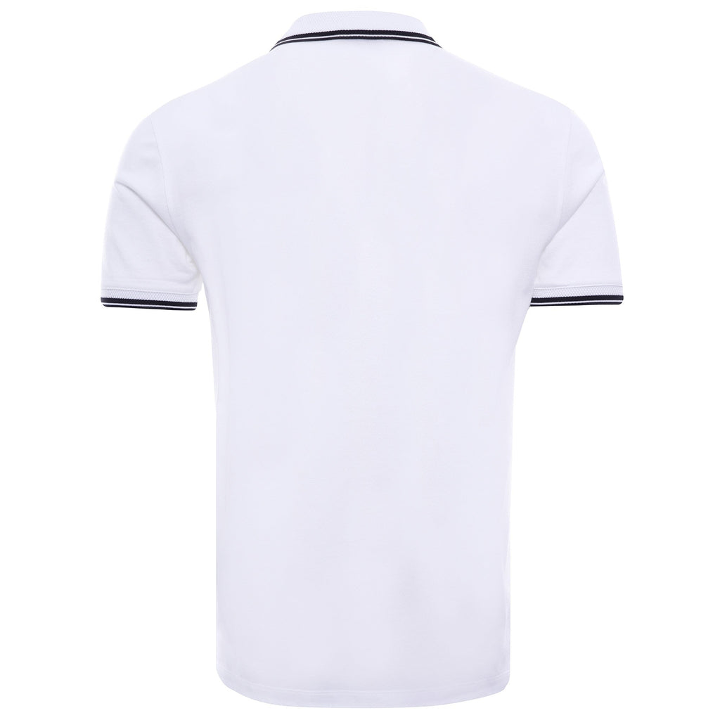 Mercerised Piqu Polo Shirt - Bianco