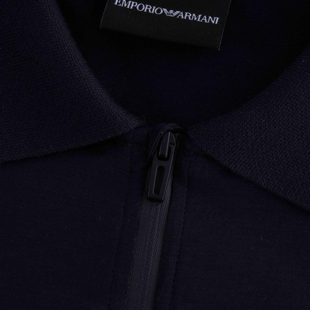 Travel Essentials Tencel Blend Polo Shirt - Blu Navy