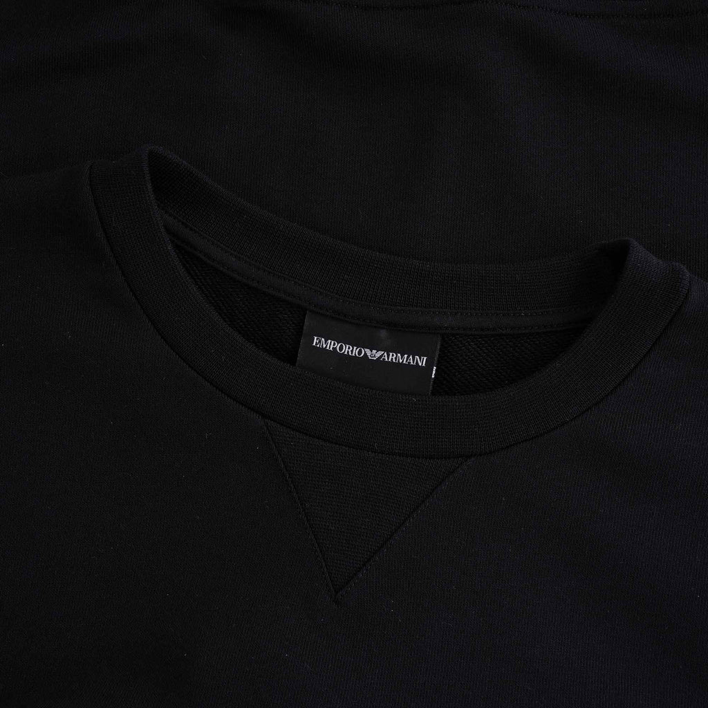 Dashed Eagle Sweatshirt - Nero