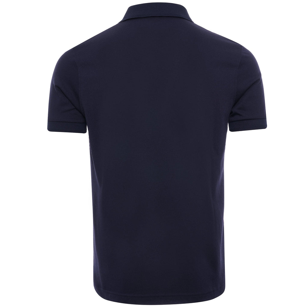 Mills Geometric Design Polo Shirt - Navy