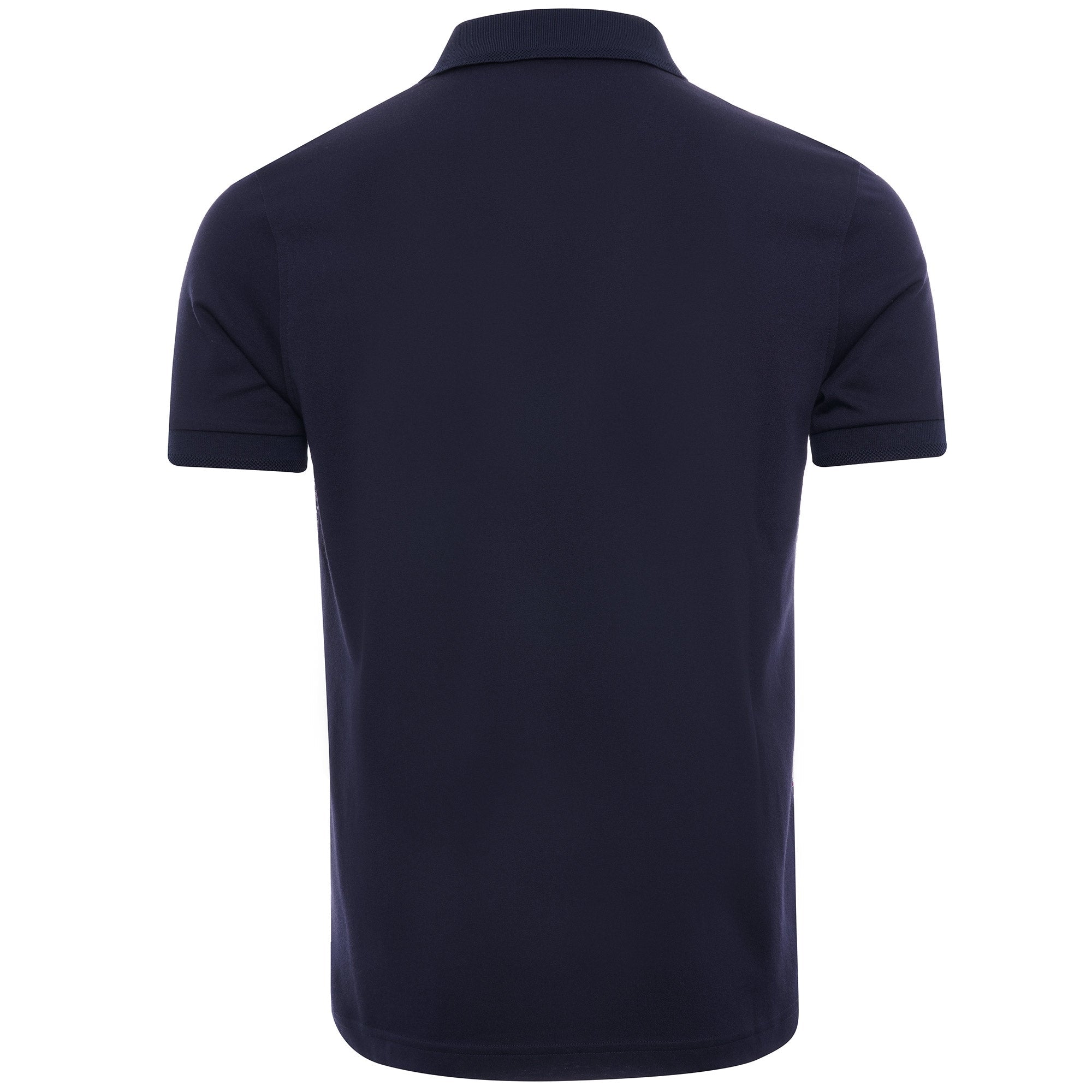 Mills Geometric Design Polo Shirt - Navy