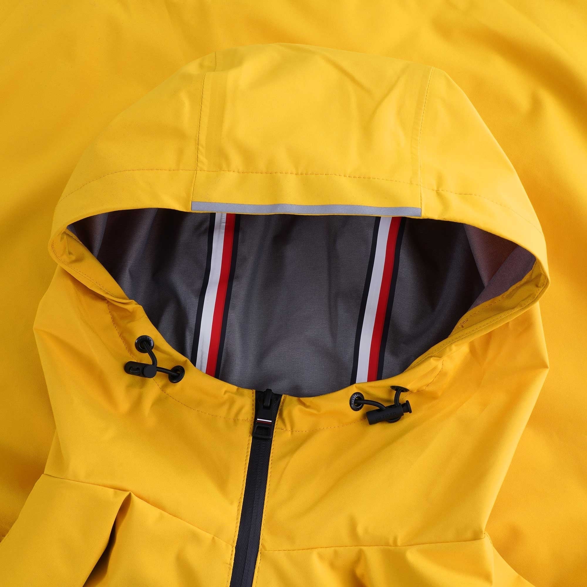 Technical Hooded Jacket - Yellow