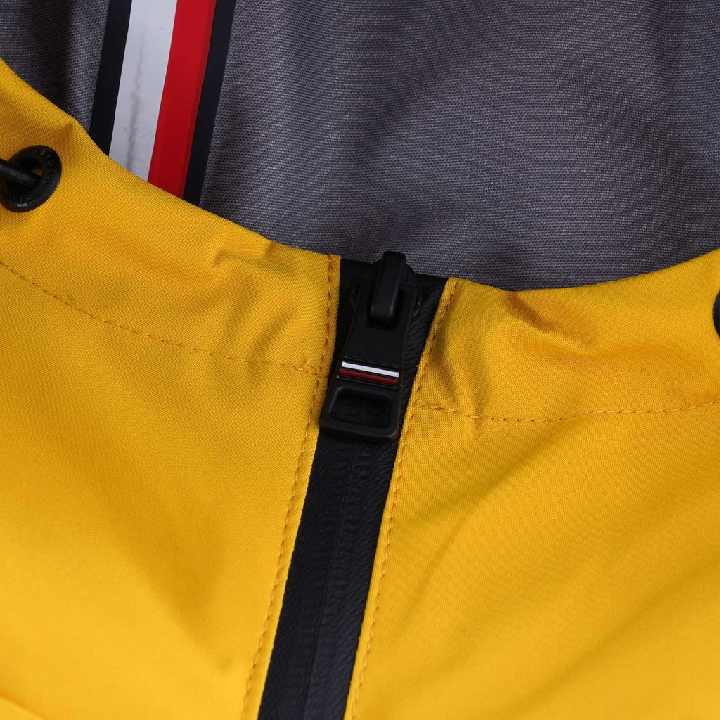 Technical Hooded Jacket - Yellow