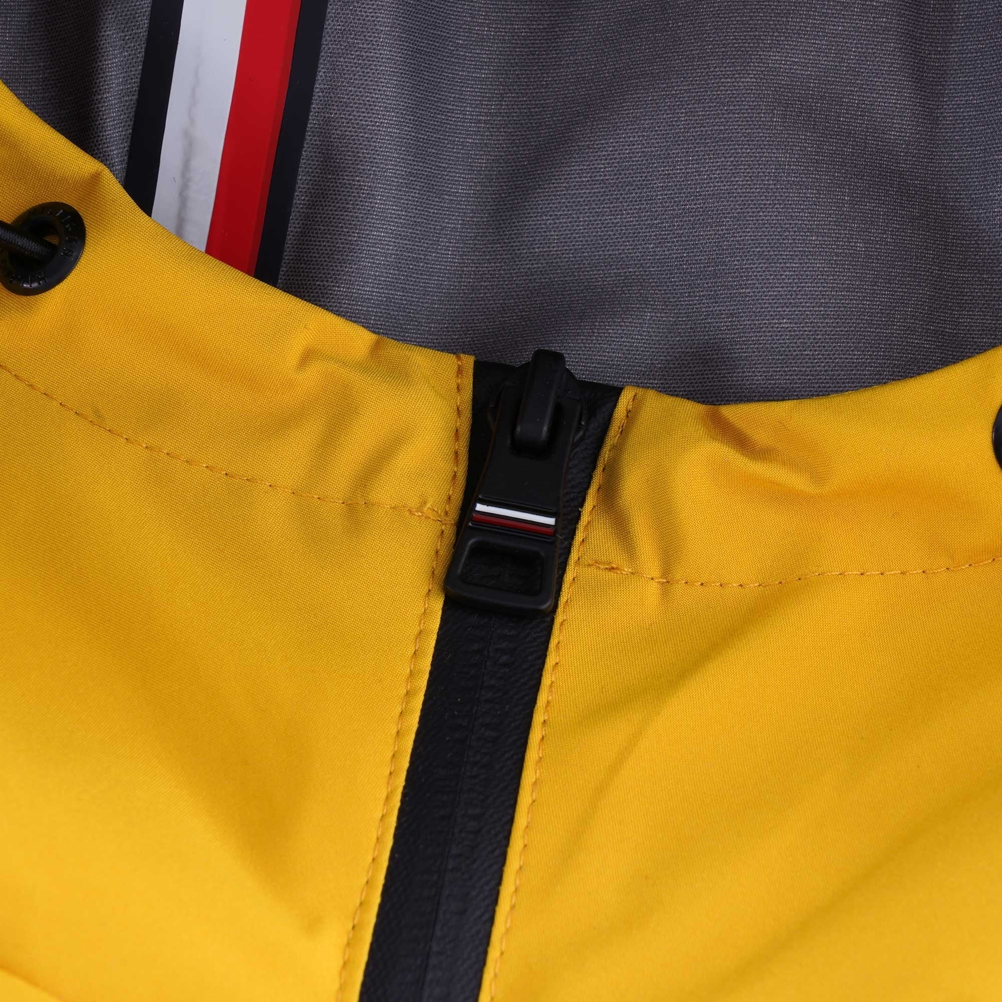 Technical Hooded Jacket - Yellow
