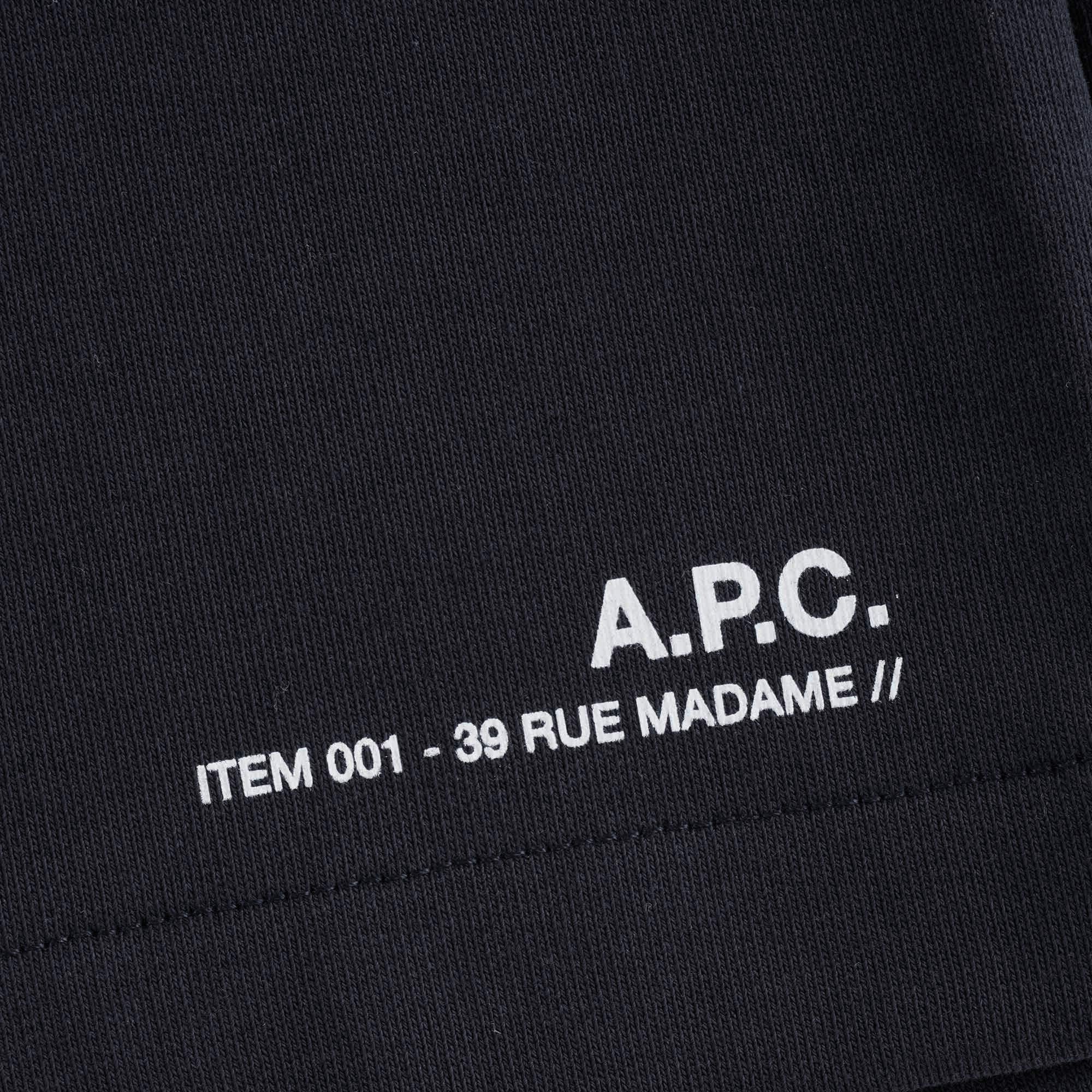 Logo Fleece Shorts - Noir