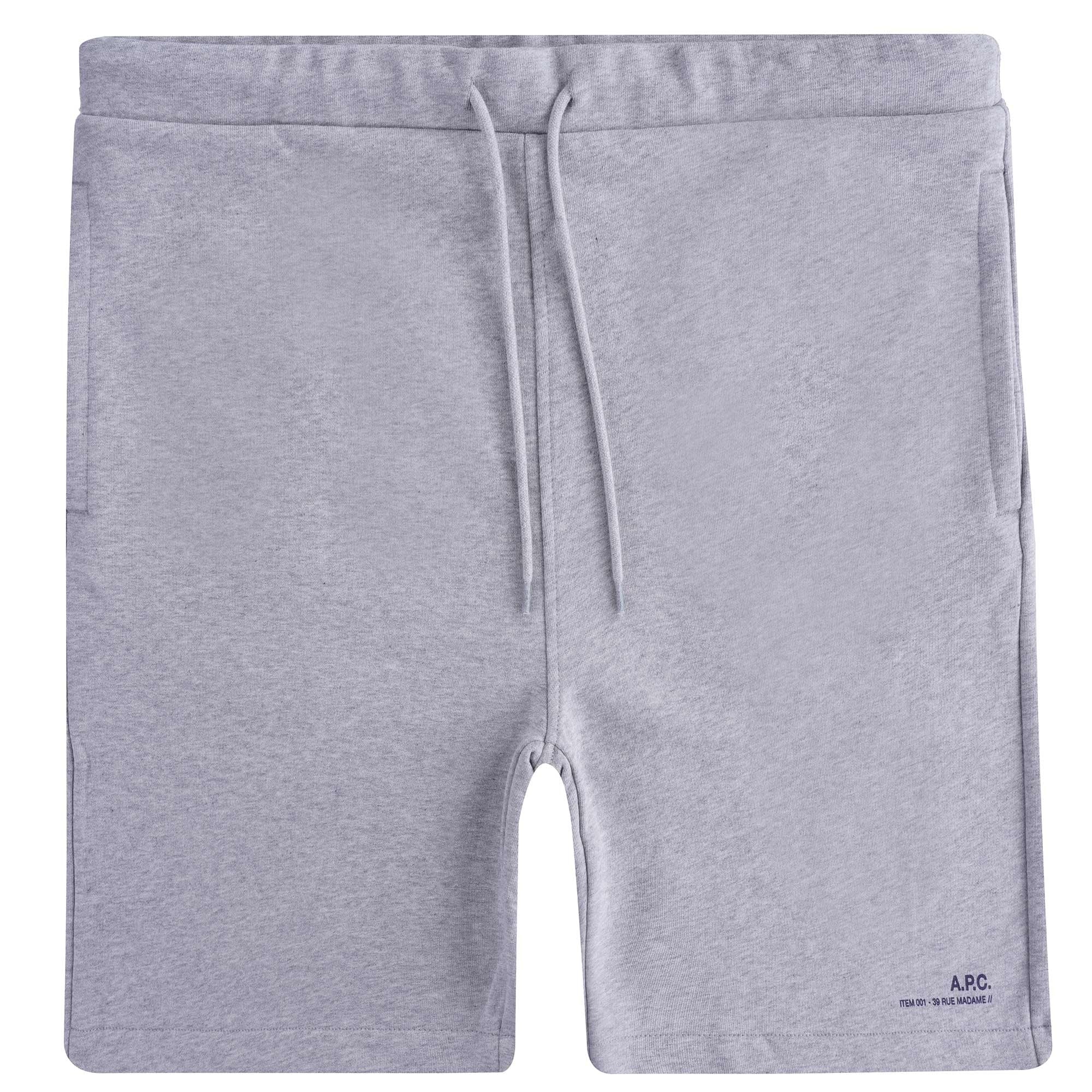 Logo Fleece Shorts - Gris