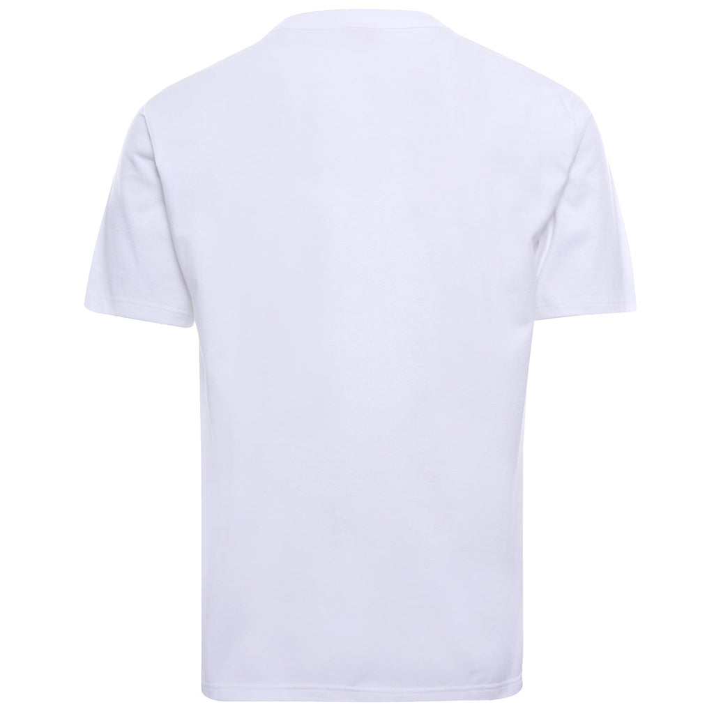 Heritage Cotton Logo T-Shirt - Blanc