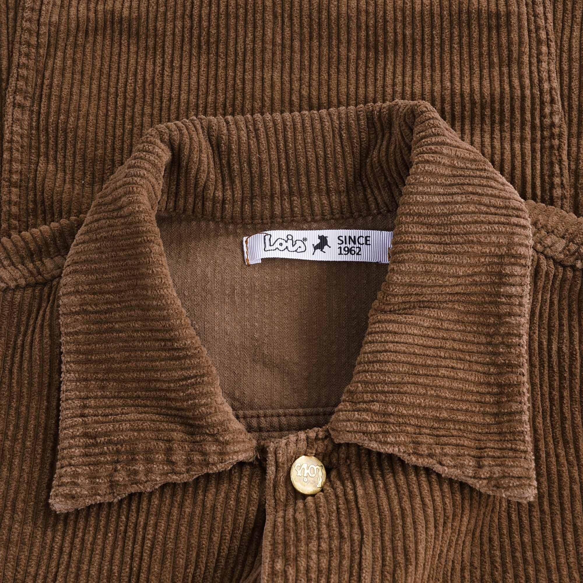 Tejana Jumbo Cord Jacket - Brown