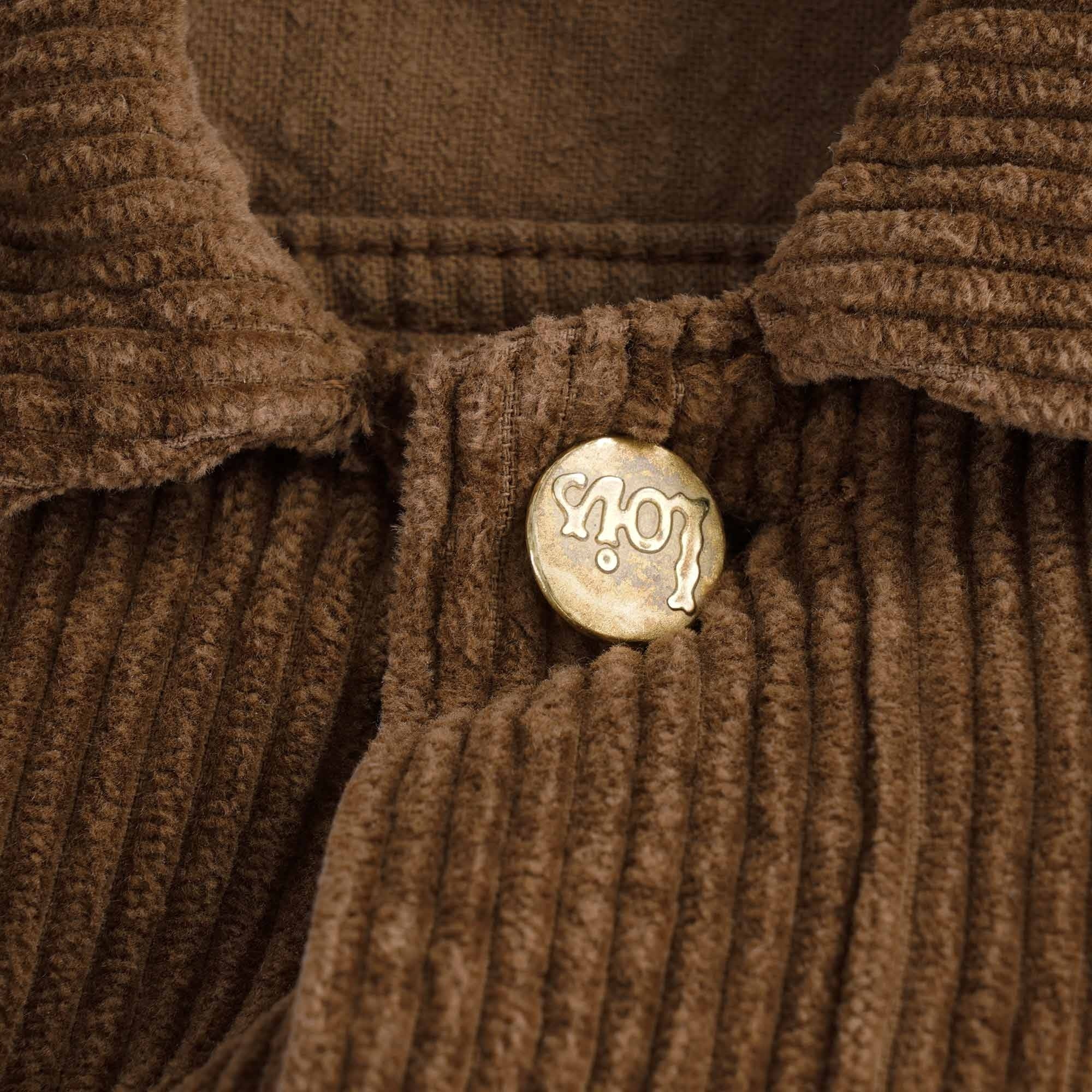 Tejana Jumbo Cord Jacket - Brown