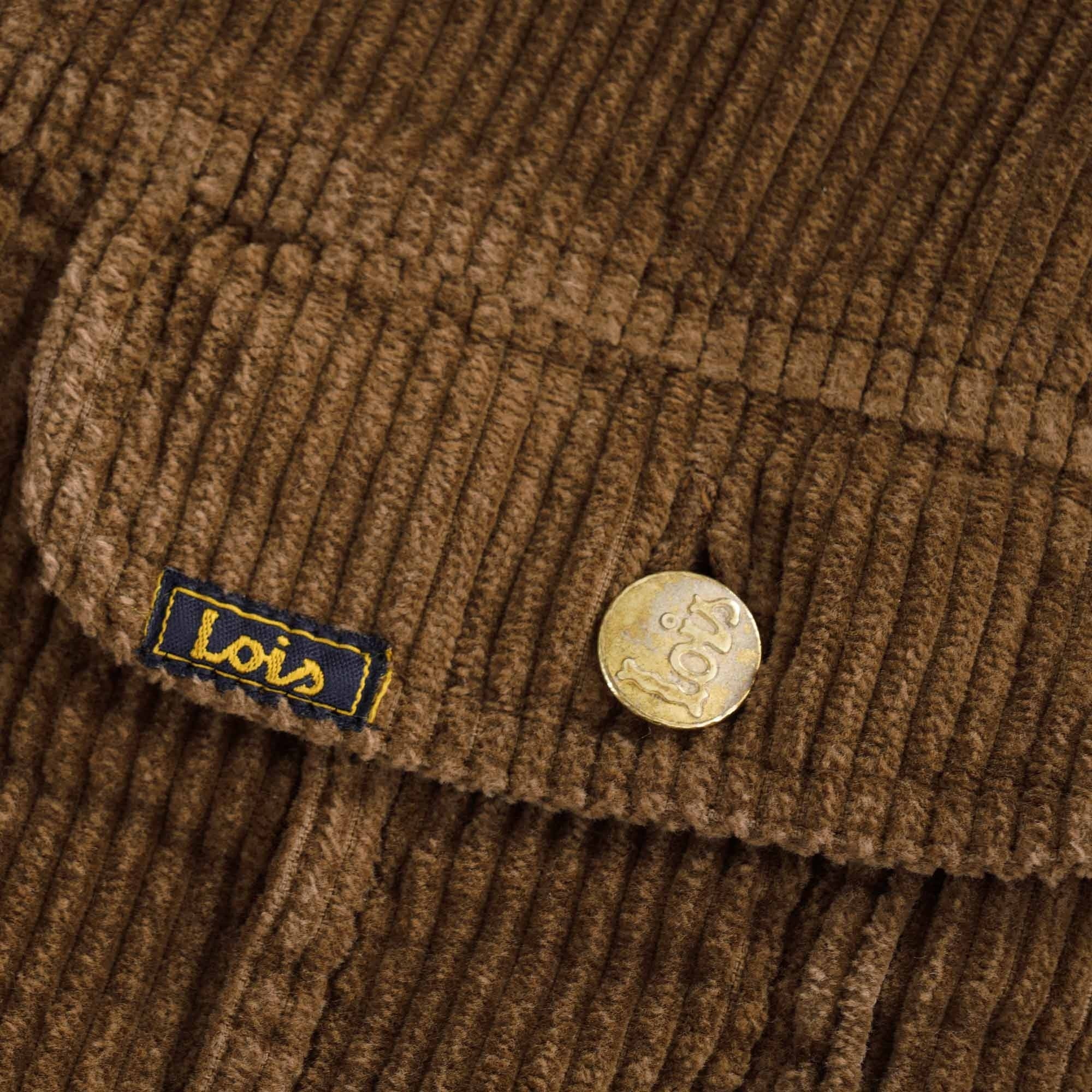 Tejana Jumbo Cord Jacket - Brown