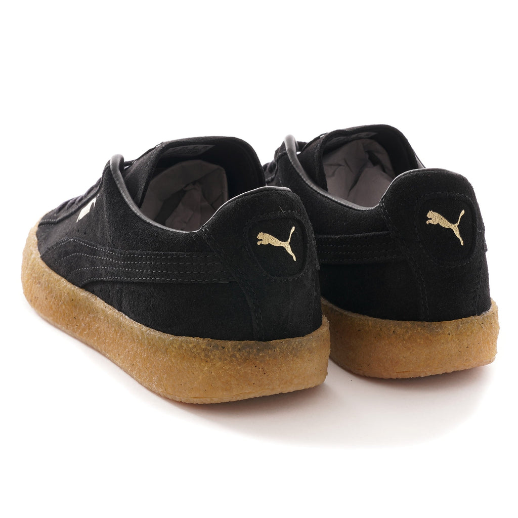 Suede Crepe Trainers - Black
