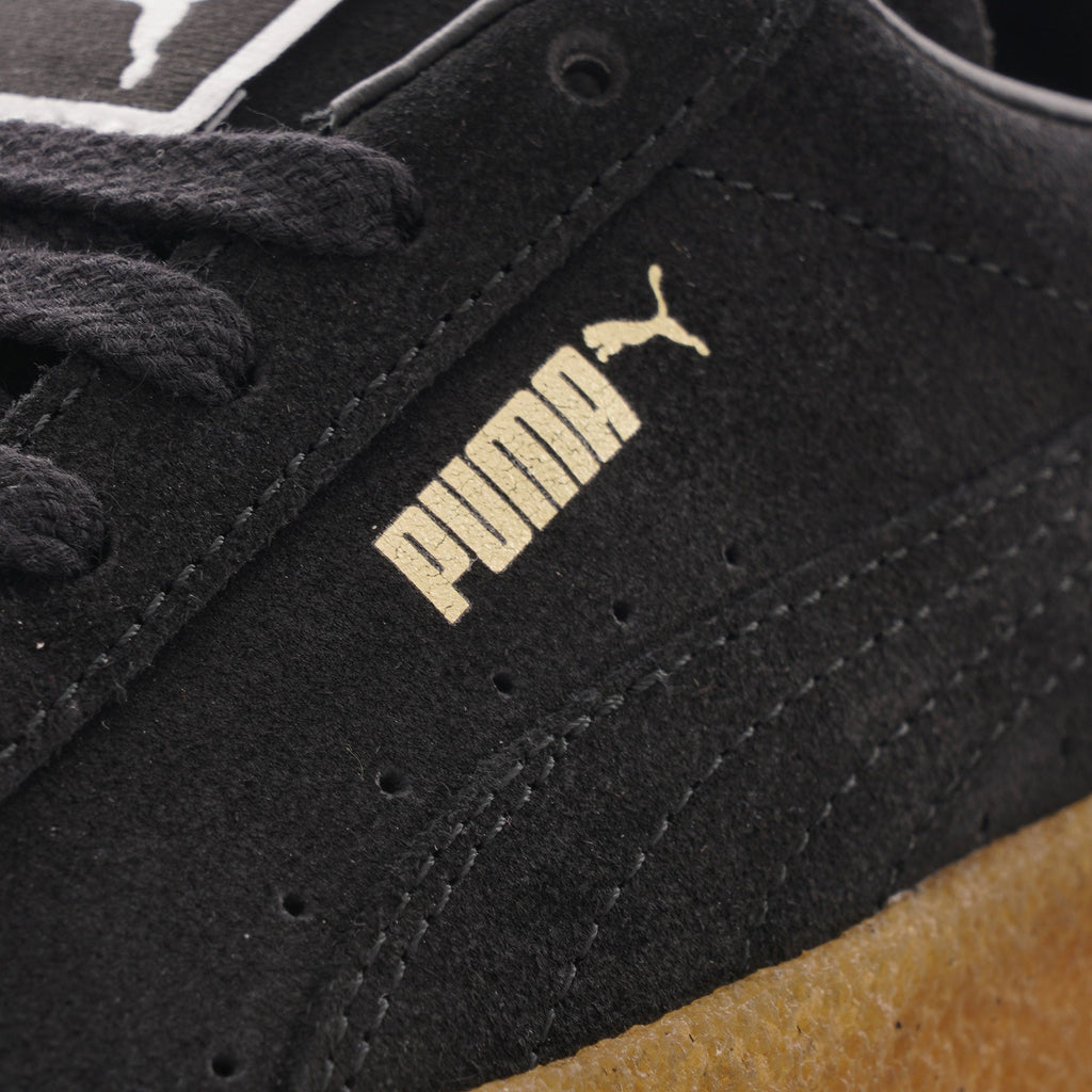 Suede Crepe Trainers - Black