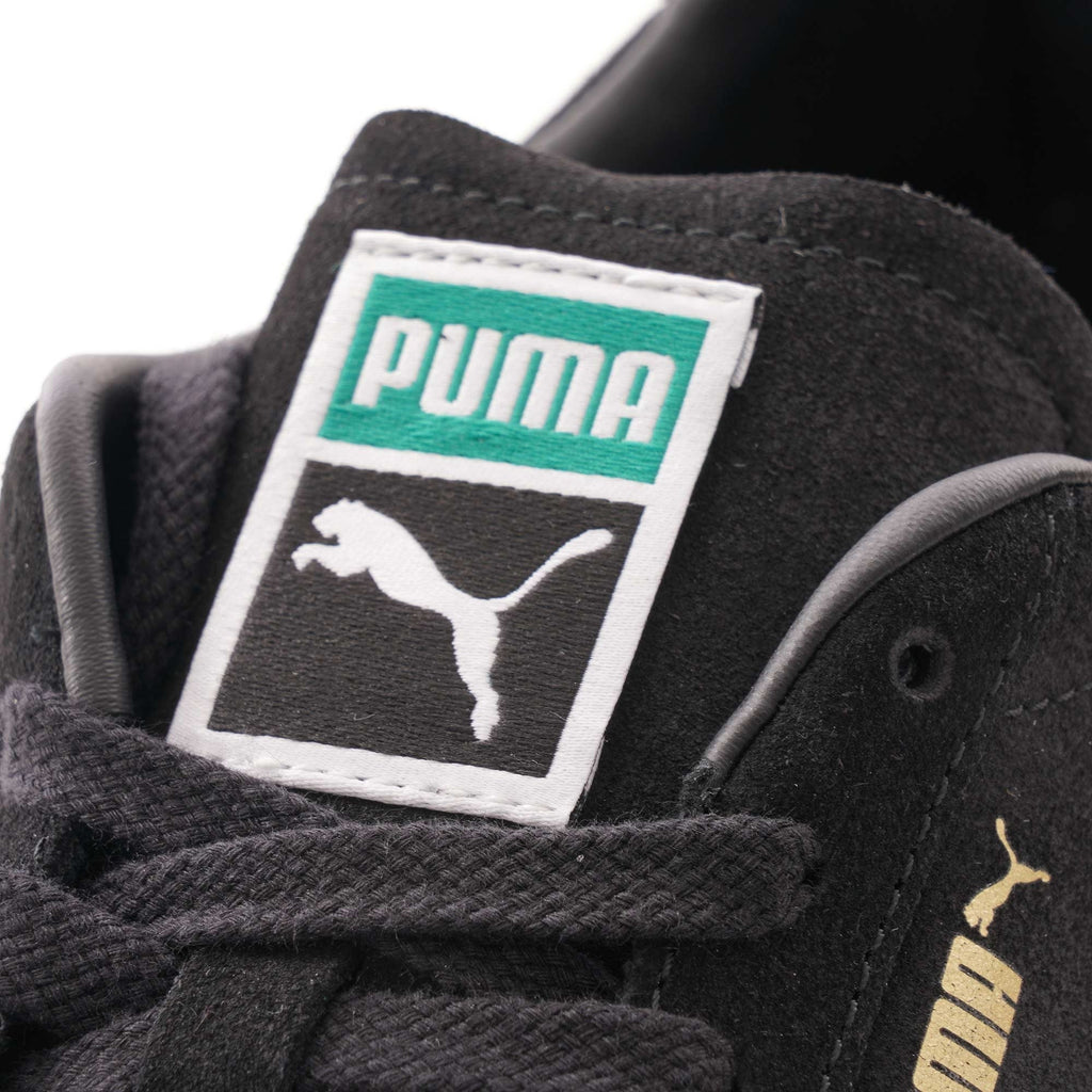Suede Crepe Trainers - Black