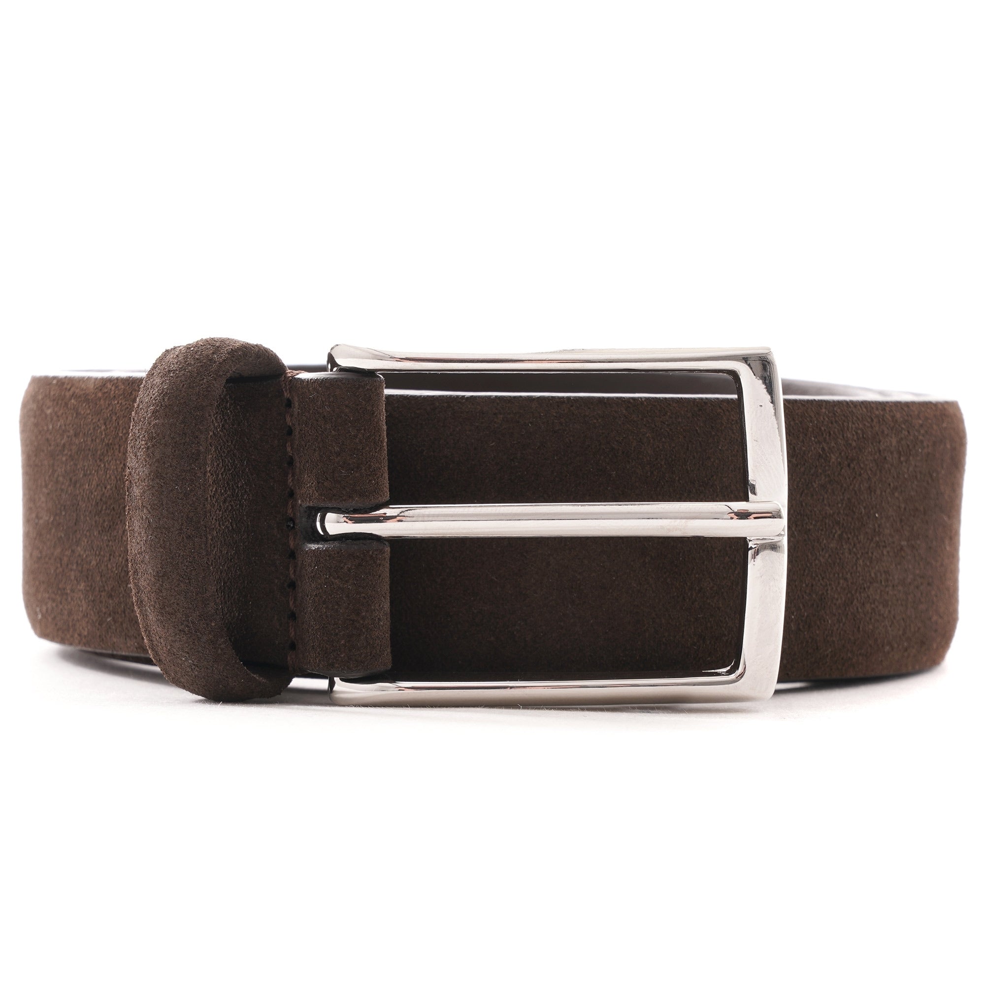 Anderson's Belts Suede Belt - Brown