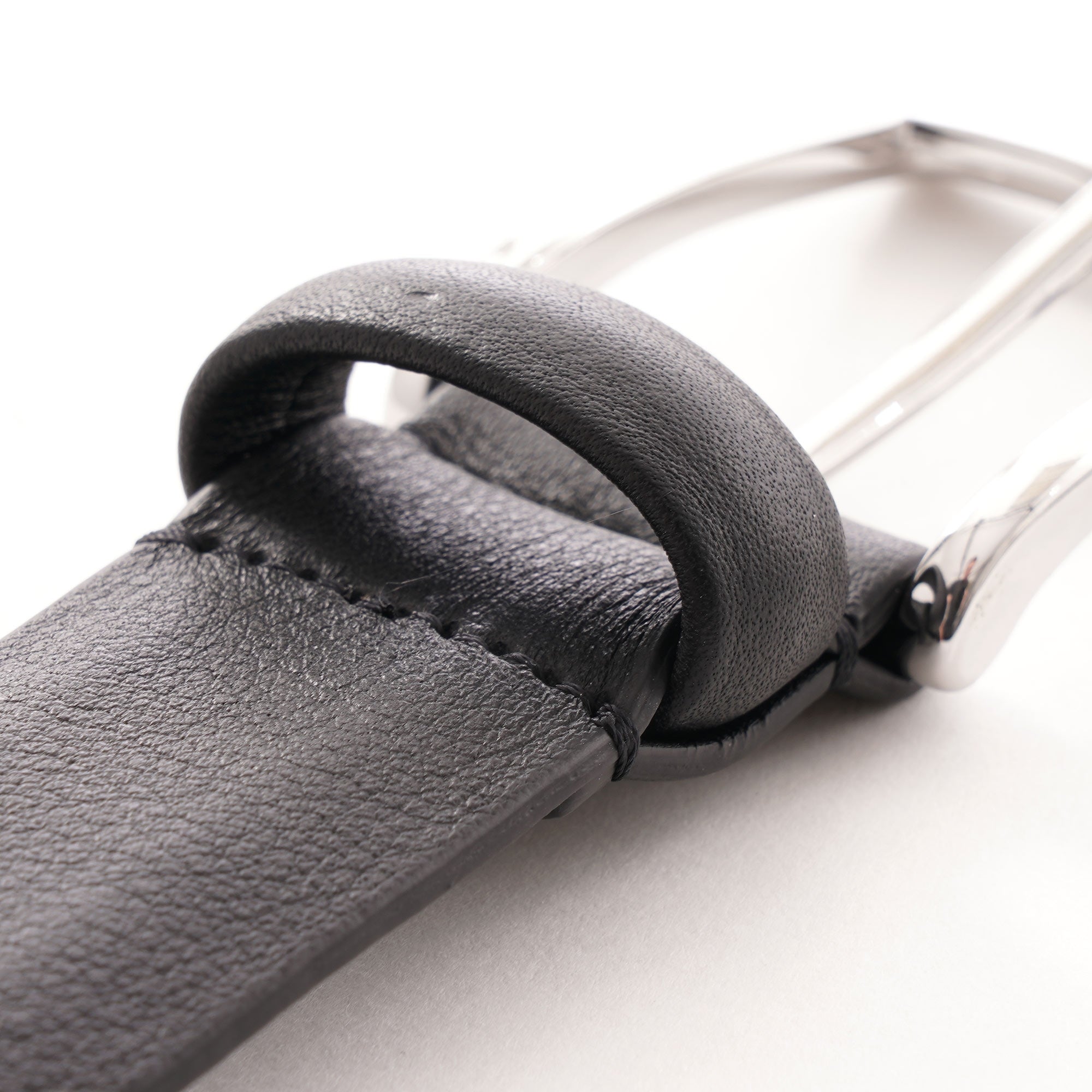 Anderson's Belts Nappa Leather Belt - Black
