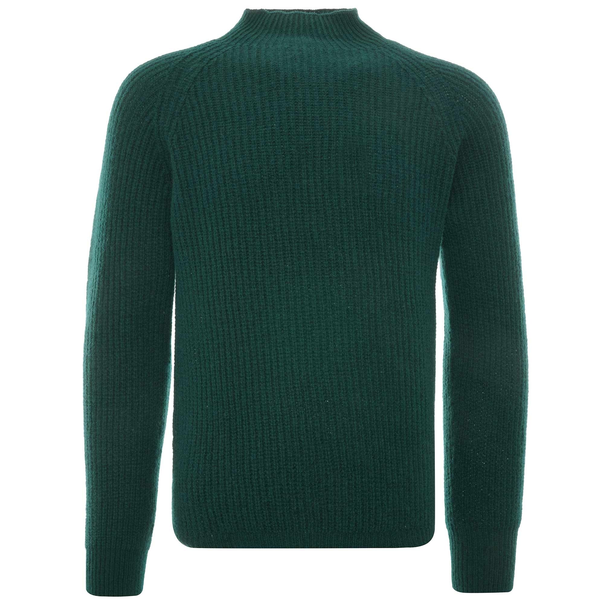 Open Uni Knit Jumper - Green